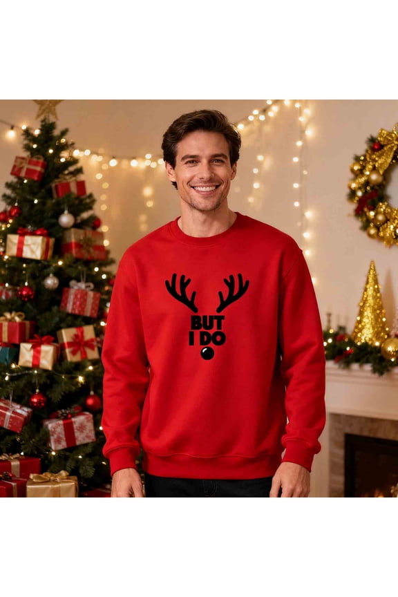 Matching Christmas Sweatshirts for Couples Oversized Crewneck Christmas Print Pullover Hoodless Sweatshirts Mens Womens Round Neck Xmas Graphic Print Long Sleeve Sweatshirt Christmas Gifts