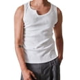 thumbnail image 1 of Yteetum Men's Sleeveless Workout Tank Tops Crewneck Loose Gym Running Muscle Shirts Summer Solid Round Neck Lightweight Breathable Quickly Dry Athletic Tank, 1 of 4