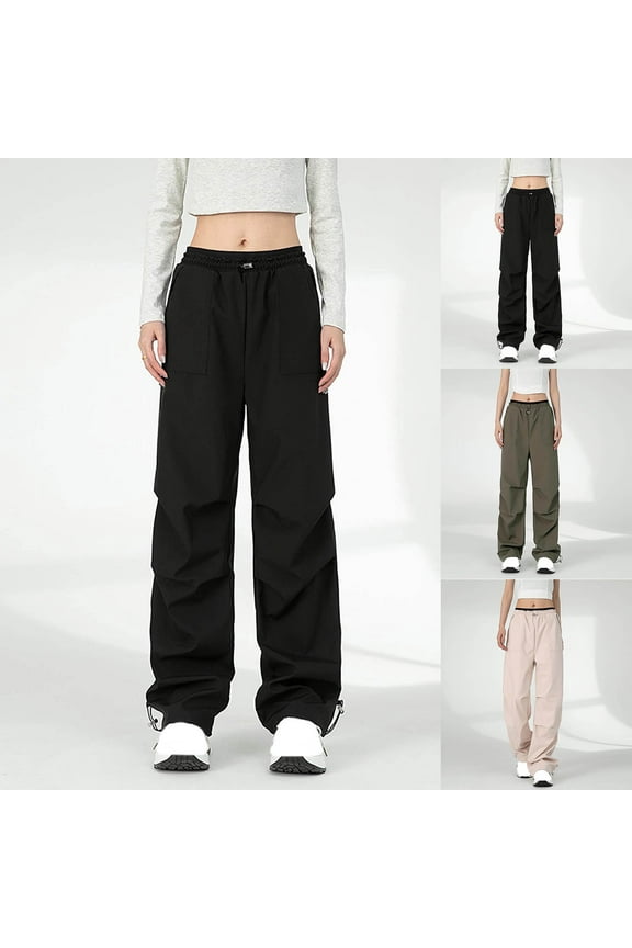 Women's Hiking Shell Pants Quickly Dry Outdoor Athletic Windproof Waterproof Long Pants Ladies Casual Solid Lightweight Camping Workout Versatile Long Shell Pants with Pockets Fall