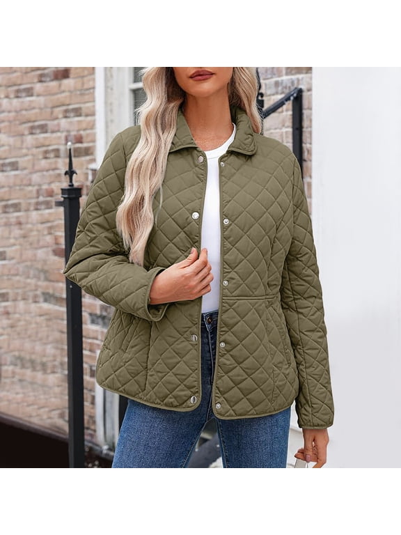 Womens Spring Jacket Casual Fashion Loose Color Blocked Round Neck Long Sleeve Loose Hoodless Jacket Ladies Leisure Crew Neck Comfortable Jacket XL