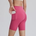 thumbnail image 1 of Ytndtr Biker Shorts for Women Tummy Control High Waist Workout Athletic Yoga Compression Long Shorts, 1 of 6