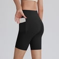 thumbnail image 1 of Ytndtr Biker Shorts for Women Tummy Control High Waist Workout Athletic Yoga Compression Long Shorts, 1 of 6