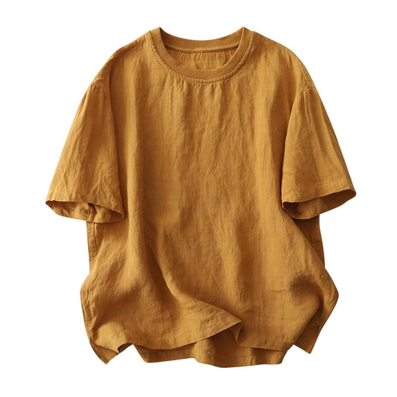 Ytndtr Women's Oversize Workout Tee in Multiple Colors Soft Cotton Loose Fit Graphics T-shirt for Gym Yoga Beach Summer