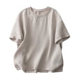 thumbnail image 1 of Ytndtr Women's Oversize Workout Tee in Multiple Colors Soft Cotton Loose Fit Graphics T-shirt for Gym Yoga Beach Summer, 1 of 8