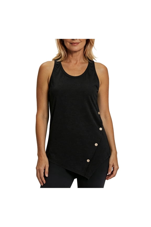 Womens Plus Size Sleeveless Tank Top V Neck Vertical Pleated A Line Flowy Stretchy Casual Top