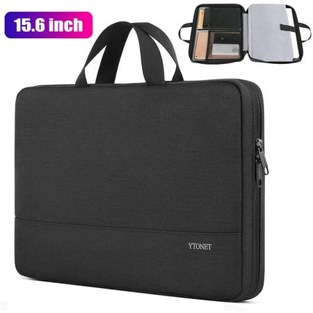 Ytonet 15.6-Inch Laptop Sleeve Case – Lightweight Laptop Bag for Men & Women, Compatible with HP, Asus, Dell, MacBook, and Apple, Black