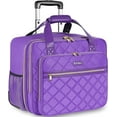 thumbnail image 1 of Ytonet Rolling Briefcase & Laptop Bag for Women, 17.3 in, with Wheels & Zipper Closure for Travel, 1 of 8