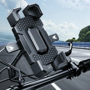 Ytppwn Motorcycle Phone Mount, [Anti Vibration] Phone Holder for Motorcycle Handlebar, Bike Phone Holder Mount for Motorcycle, Bike Motorcycle Scooter Cell Phone Holder for Smartphones