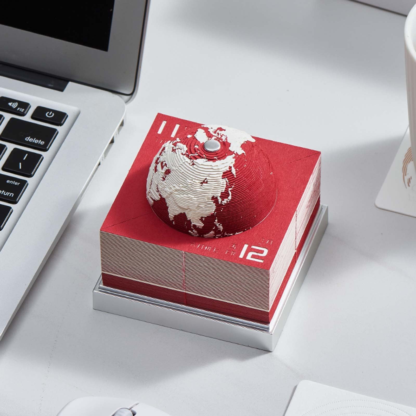 Ytppwn Ofice Desk Pad Calendars,Home Artsy Pads Calendar,3D Art Artsy