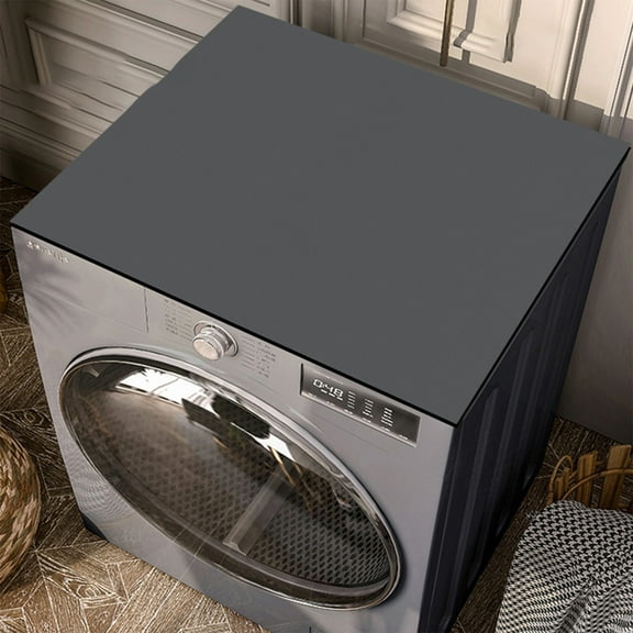 Ytppwn Thickened Washer Dryer Top Mat Covers, Washing Machine Top Cover Anti-Slip Quick-drying Dust-Proof Fridge Dust Cover for Home Kitchen Laundry (40 * 50cm/16x20Inch)