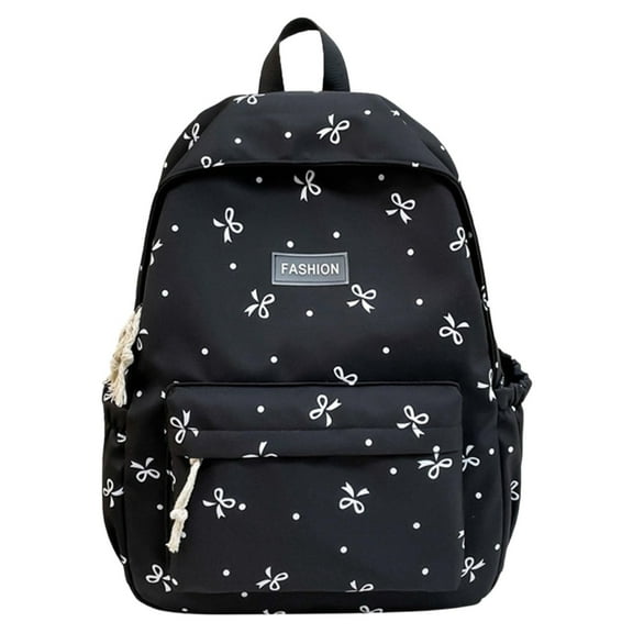 Yttmshdga Bow Backpack Bowknot Backpack Set For Students Cute Aesthetic Daypack With Bow