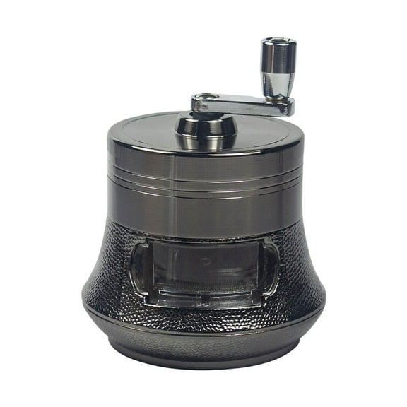 Yttmshdga Clearance! 2.5 Inch Hand Crank Grinder With Clear Top . Cereals Coffee Dry Grinder Mill Grinding Machine Home Flour Powder Crusher