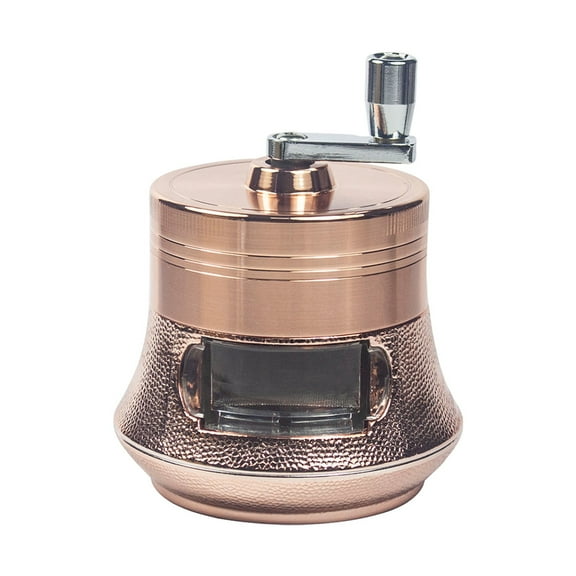 Yttmshdga Clearance! 2.5 Inch Hand Crank Grinder With Clear Top . Cereals Coffee Dry Grinder Mill Grinding Machine Home Flour Powder Crusher