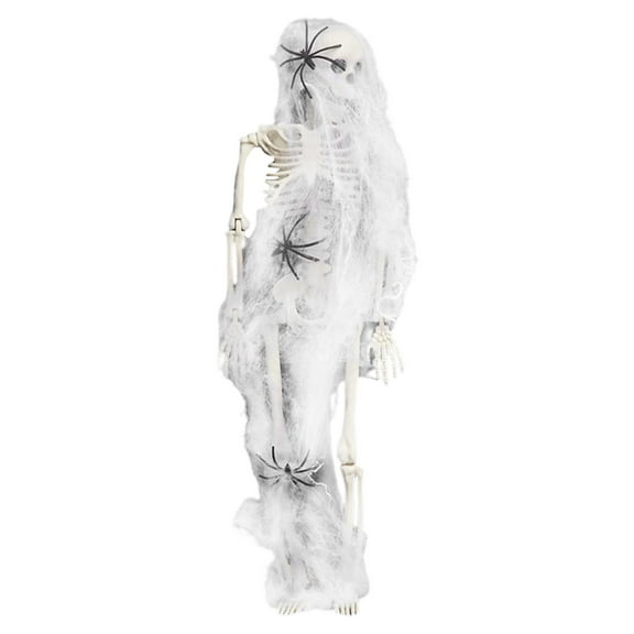 Yttmshdga Clearance! Adjustable Halloween Skeleton 40CM +40g Mesh+4 Ornaments Adjustable Halloween Skeleton 40CM +40g Mesh+4 Ornaments