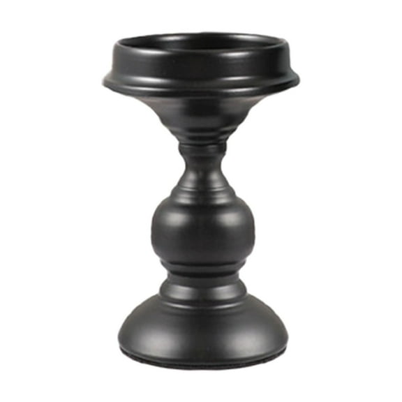 Yttmshdga Clearance! Halloween Candlestick American Retro Black Candlestick Aromatherapy Column Candle Stand Decoration Crafts Shooting Props