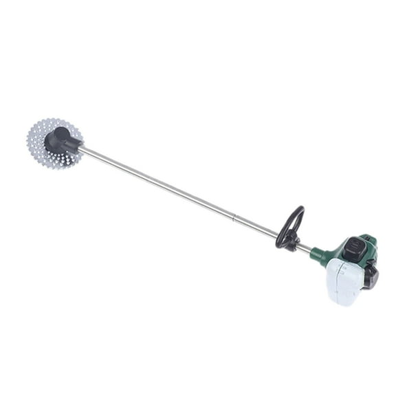 Yttmshdga Dollhouse Miniature Chain Mower Model Detailed Simulation For Garden And Outdoor Scene Decor