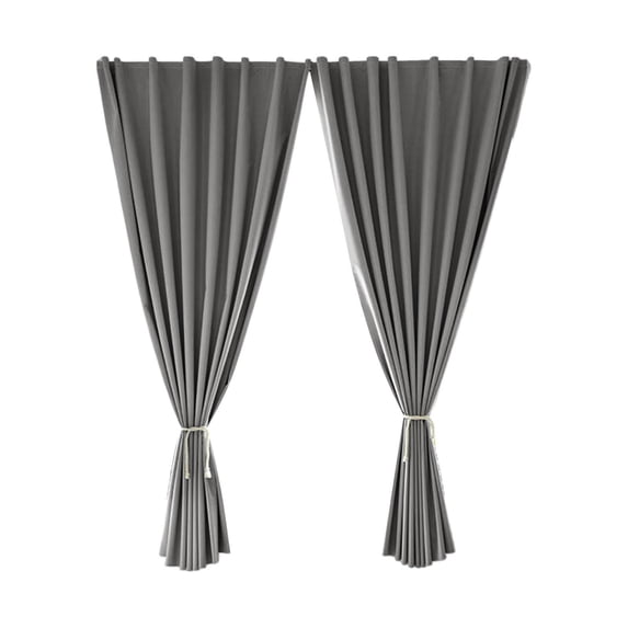 Yttmshdga Outdoor Curtains For Patio 2 Panels Sticky Top & Back Tab Bottom Sun Blocking Windproof Rod Drapes For Gazebo/Porch