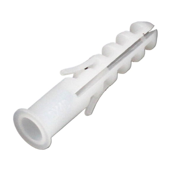 Yttmshdga Plastic Expansion Tube Pipe Wall Plugs Expansion White PE Column Frame Fixings Tube