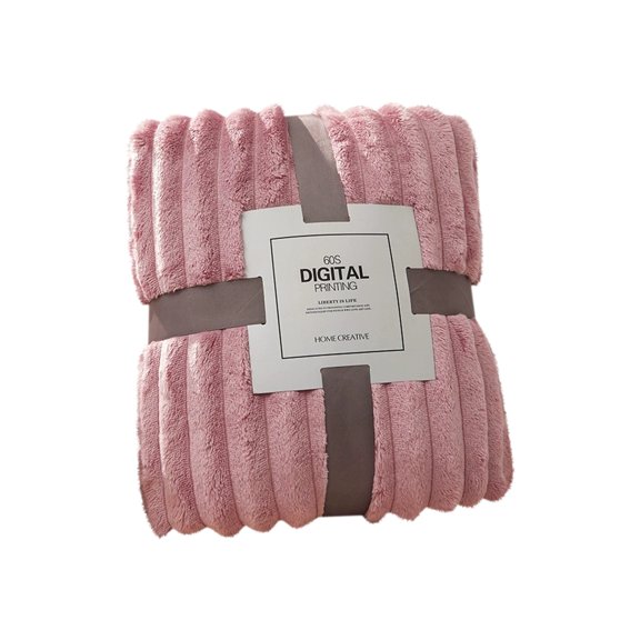 Yttmshdga Wide Strip Thickened Imitation Hair Border Coral Fluff Blanket Flannel Blanket Cover Blanket