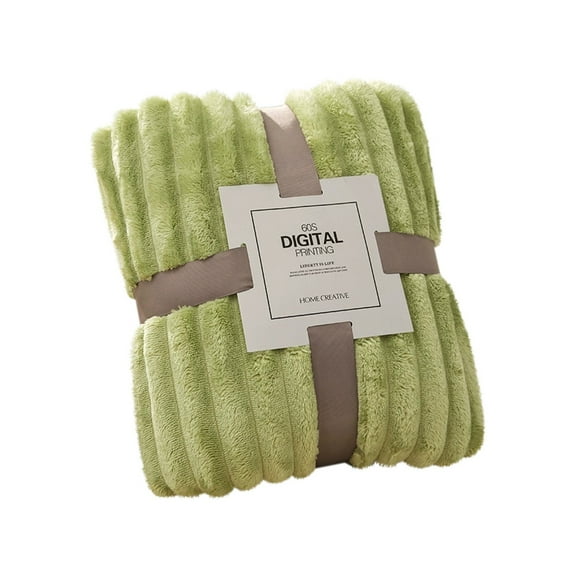 Yttmshdga Wide Strip Thickened Imitation Hair Border Coral Fluff Blanket Flannel Blanket Cover Blanket