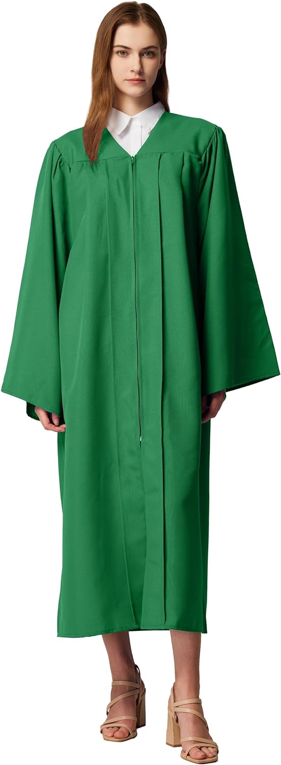 Yu Cheng Unisex Matte choir robes for church Baptism Officiant