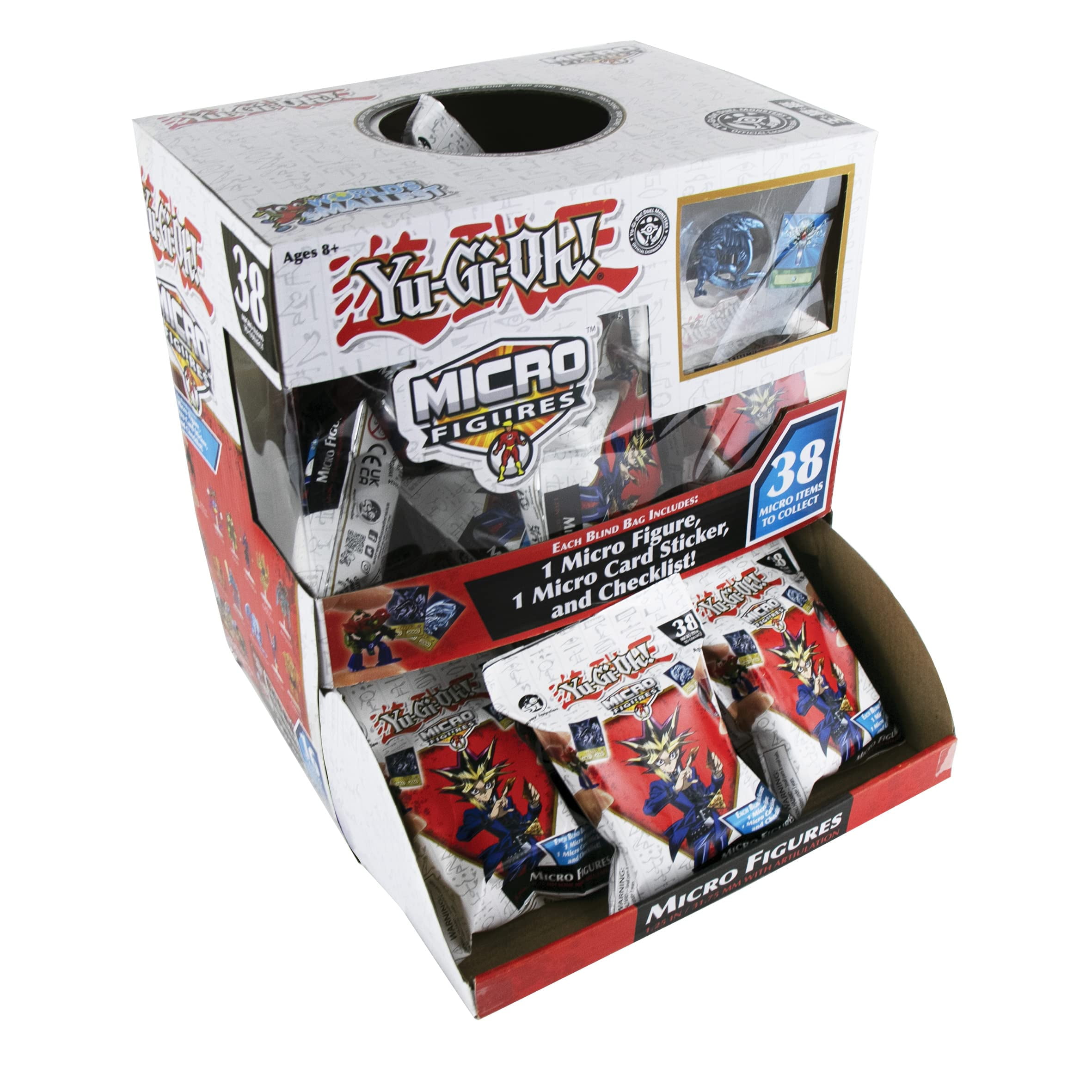 Yu-Gi-Oh! Anime Mini Random Pack Toys Box, 1.25-inch Micro Figure Blind Bag  with Mystery Figure - Walmart.com