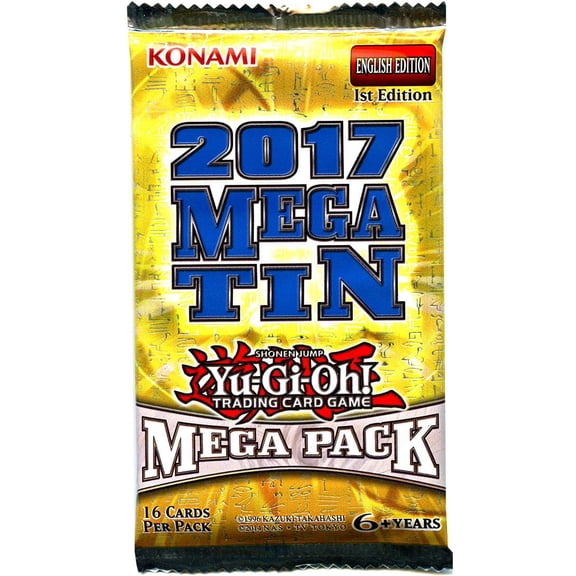 Yu-Gi-Oh 2017 Mega Tin Mega Booster Pack