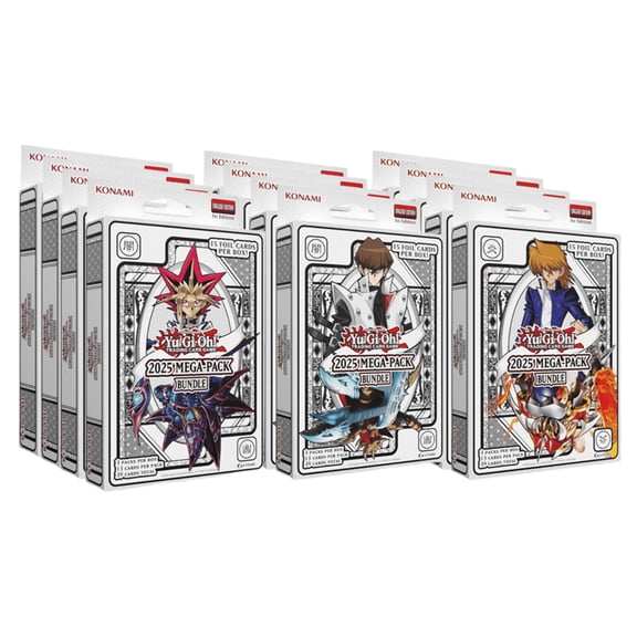 Yu-Gi-Oh! 2025 Mega Pack Bundle Display (12 Bundles)