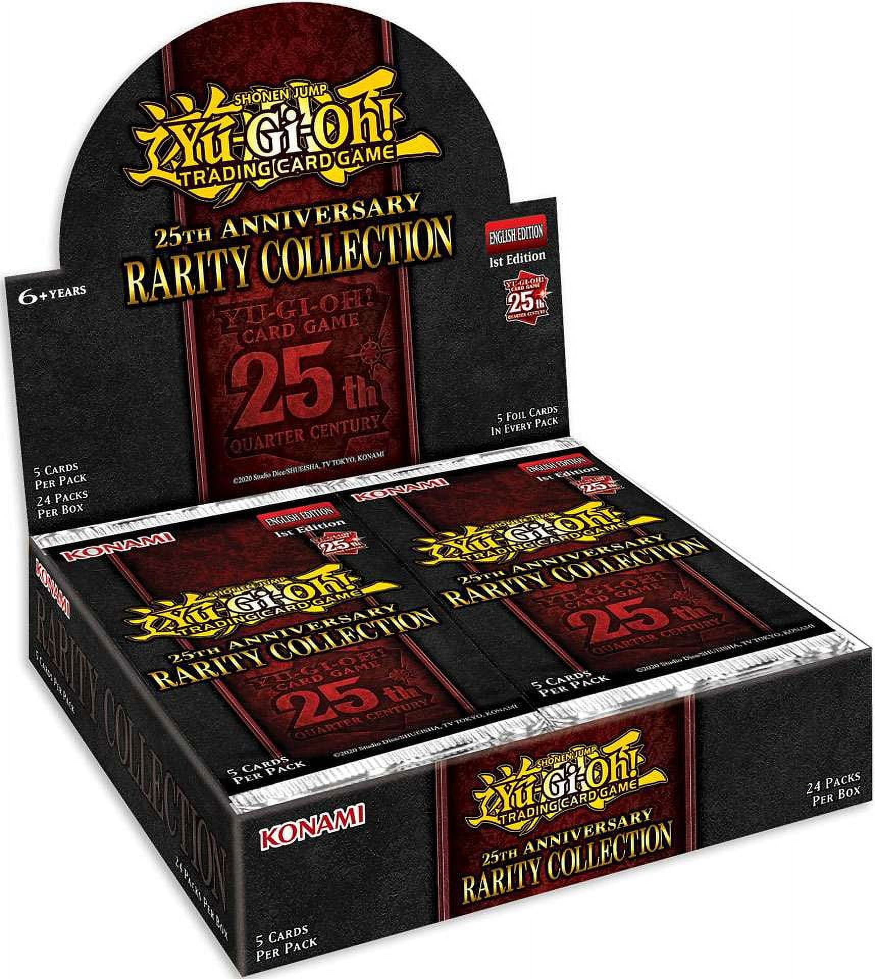 Yu-Gi-Oh! 25th Anniversary Rarity Collection Booster Box - Walmart.com