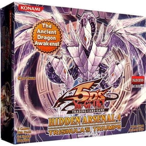 Yu-Gi-Oh! 5Ds Hidden Arsenal 4 Trishulas Triumph Booster Box 24 Packs