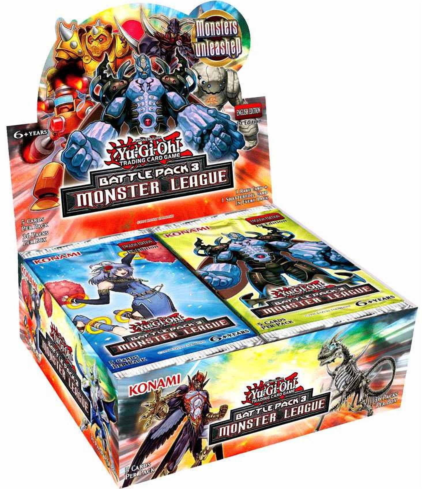 Yugioh Battle Pack 3: Monster League Booster Box Multi-Colored