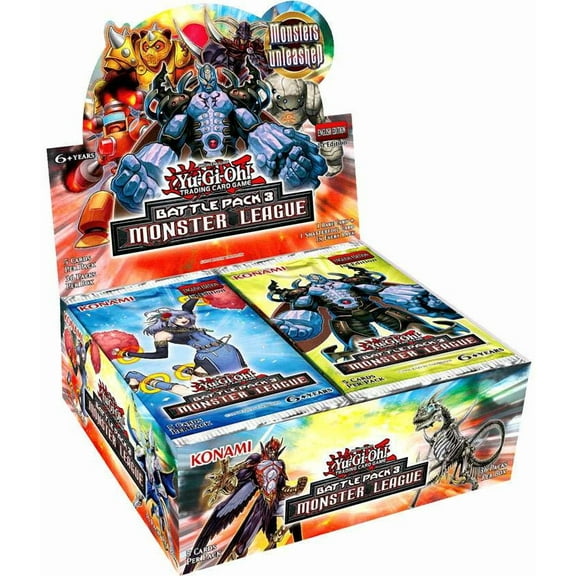 Yugioh Battle Pack 3: Monster League Booster Box Multi-Colored