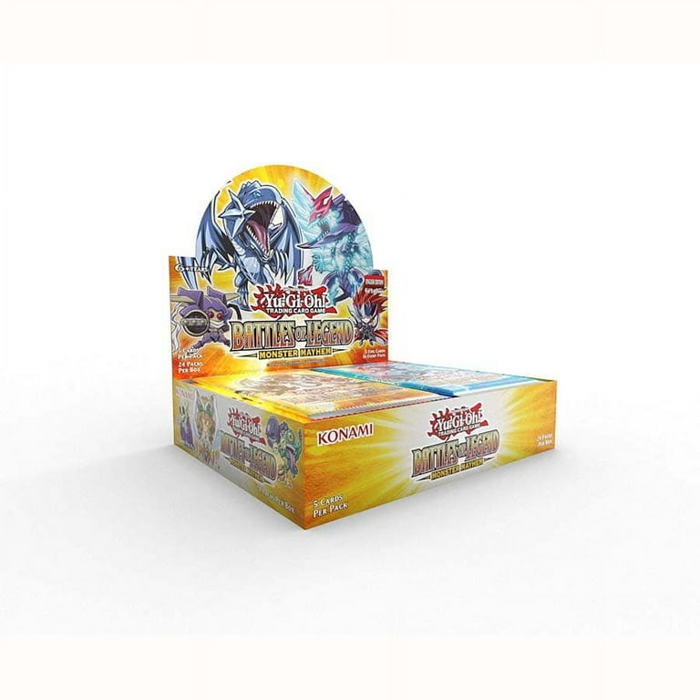 yugioh brothers of legend booster box Yu-Gi-Oh! Battles of Legend Monster Mayhem Booster Box