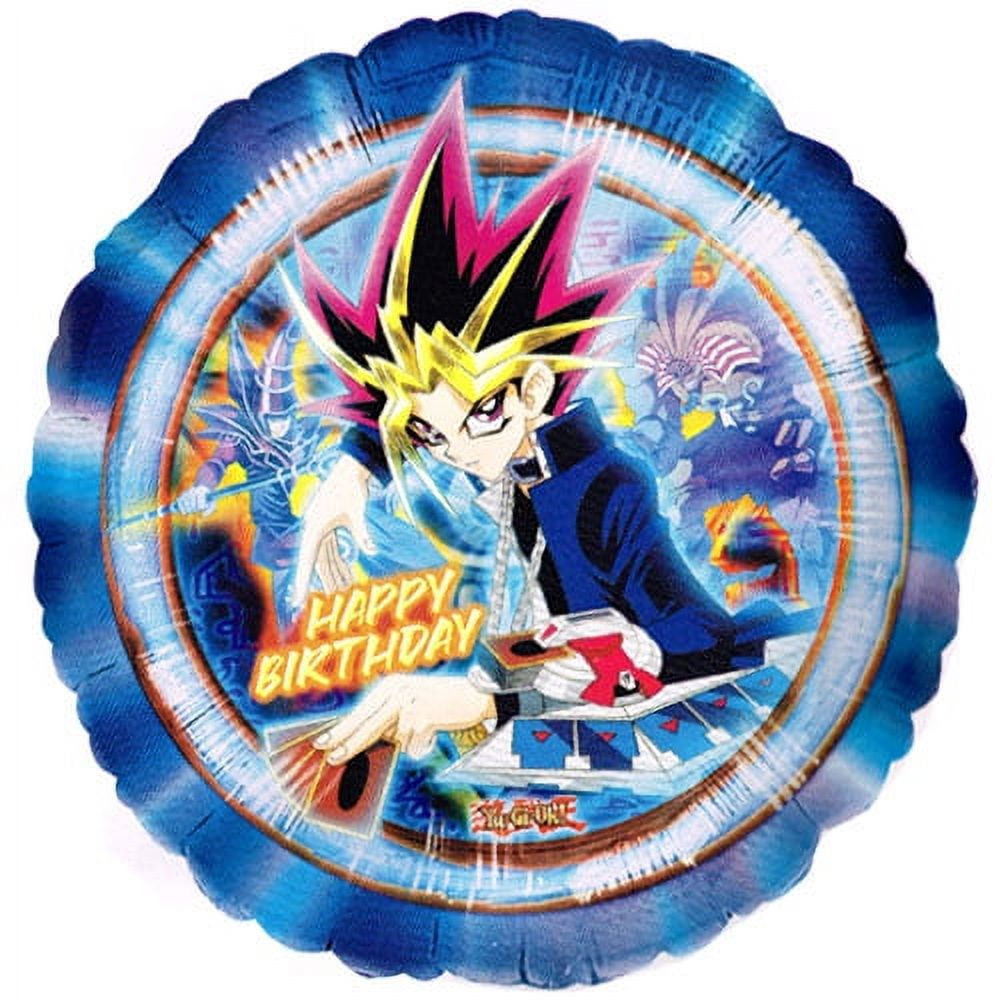 balloon card yugioh Yu-Gi-Oh! Blue Foil Mylar Balloon (1ct)