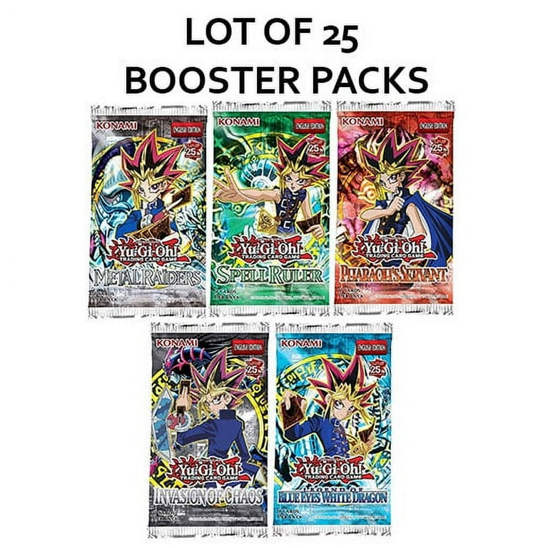 Yu-Gi-Oh Cards - 25th Anniversary LOT OF 25 BOOSTER PACKS