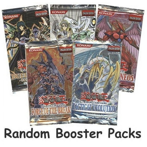Yu-Gi-Oh Cards Booster Packs - 5 PACK LOT (5 Different Yugioh Boosters)