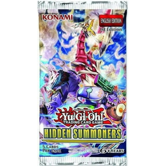 Yu-Gi-Oh Cards - Hidden Summoners - Booster Pack (5 Foil Cards)