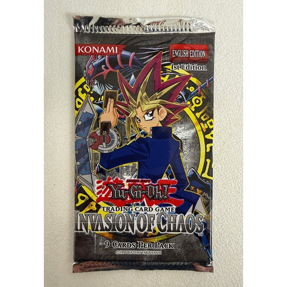 Yu-Gi-Oh Cards - Invasion of Chaos - Booster Pack [1st Edition]