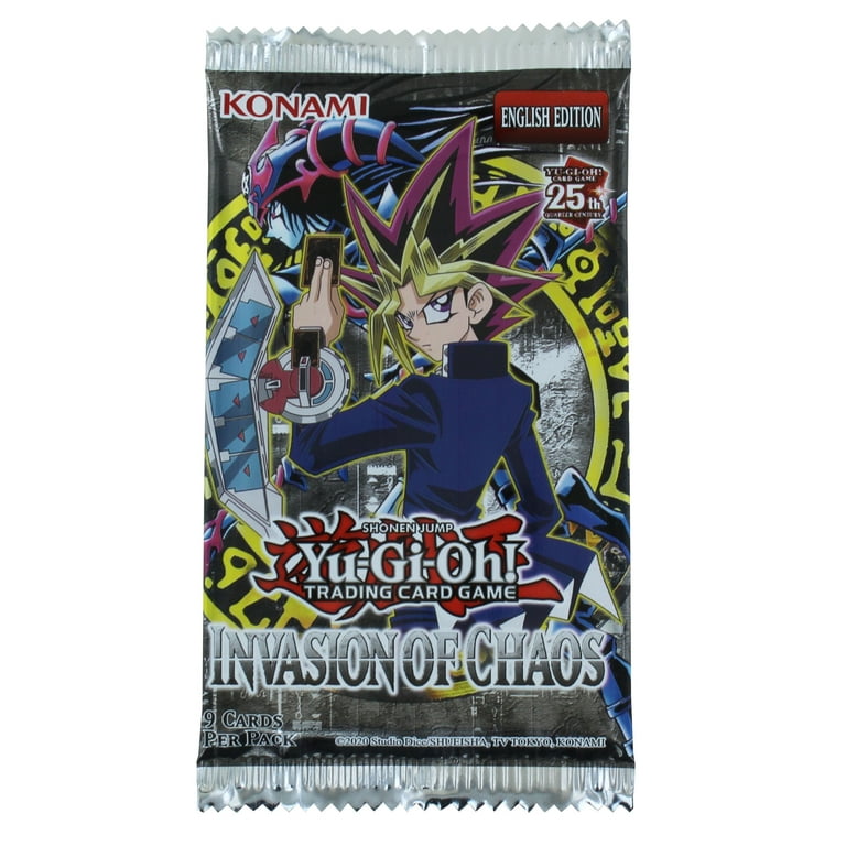 Yu-Gi-Oh Cards - Invasion of Chaos - Booster Pack - Walmart.com