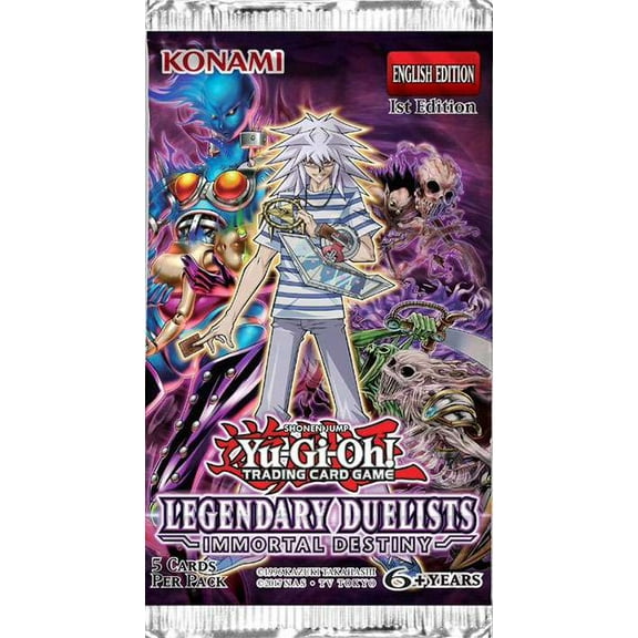 Yu-Gi-Oh! Legendary Duelist Immortal Destiny (1st Edition) Booster Pack - 5 Cards