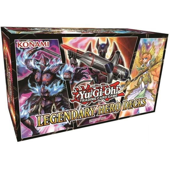 Yu-Gi-Oh! Cards Legendary Hero Decks - 5 Ultra Rare | Contains 150 Trading Cards