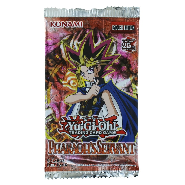 Yu-Gi-Oh Cards - Pharaoh's Servant - Booster Pack - Walmart.com