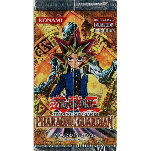 Yu-Gi-Oh Cards - Pharaonic Guardian - BOOSTER PACK (9 Cards) **1st Edition - RARE!**