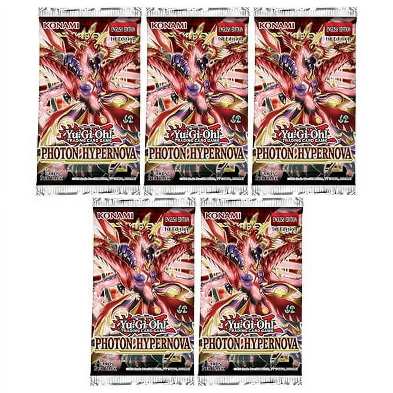 Yu-gi-oh Cards - Photon Hypernova - Booster Packs (5 Pack Lot)