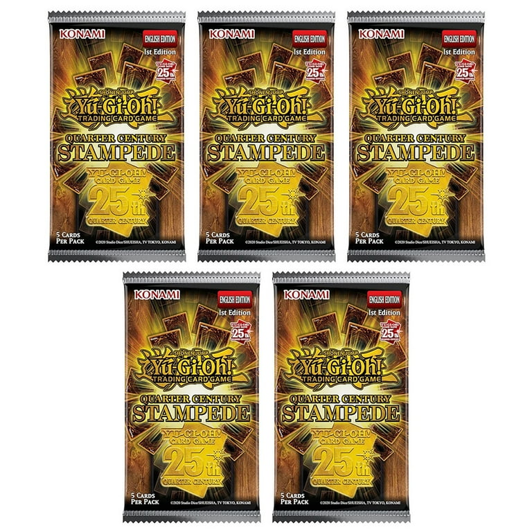 yugioh stampede booster box Yu-Gi-Oh! TCG Quarter Century Collection The Nostalgia Pool Includes Picks From Our Recent Online Poll Asking Duelists Which Cards They Want To See As Quarter Century Secret Rares Yu-Gi-Oh!! Trading Card Game: Quarter