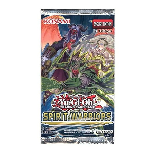Yu-Gi-Oh Cards - Spirit Warriors - Booster Pack (5 Foil Cards)