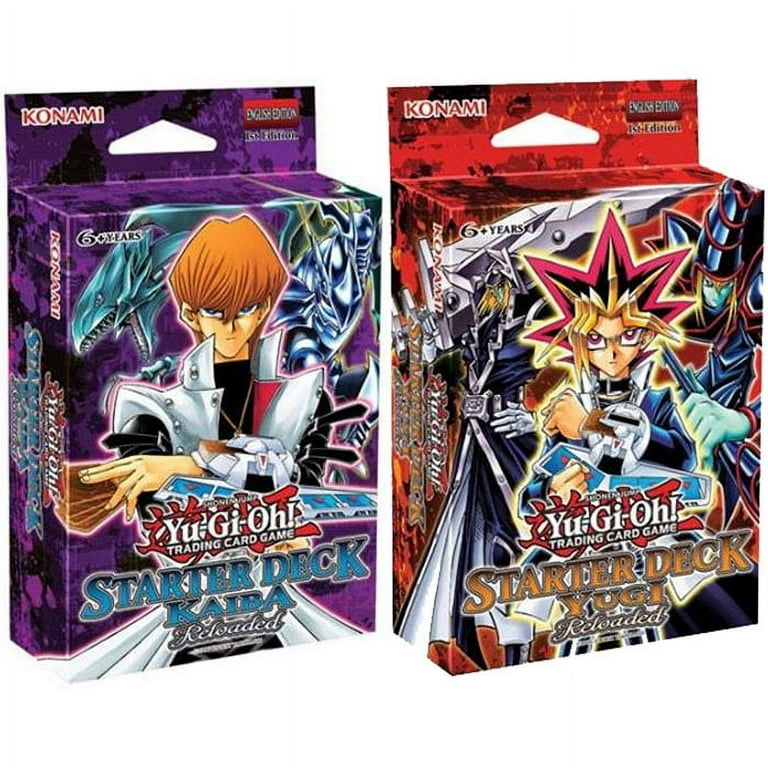 【未開封】英語版 遊戯王STARTER DECK（ KAIBA&YUGI） Yu-Gi-Oh Cards - Starter Decks - SET OF 2 (Kaiba Reloaded