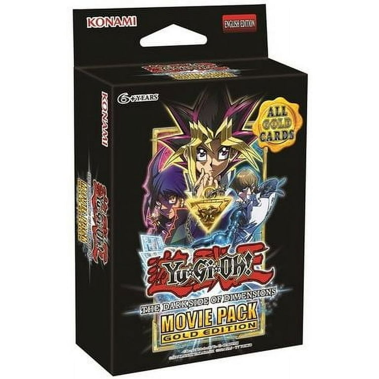 遊戯王THE DARK SIDE OF DIMENSIONS Yu-Gi-Oh TCG - Dark Side of Dimensions Movie Pack: GOLD Edition (3
