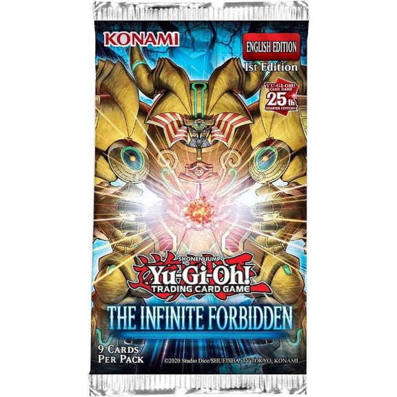 YuGiOh The Infinite Forbidden Booster Pack (9 Cards, 25th Anniversary)