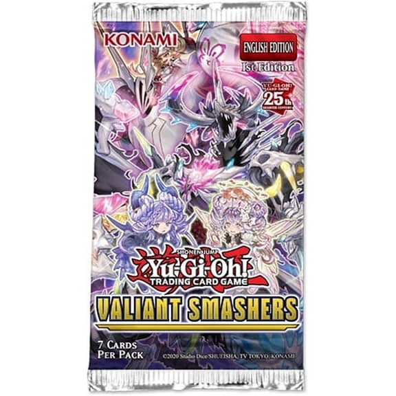 Yu-Gi-Oh Cards - Valiant Smashers - Booster PACK (7 Cards)